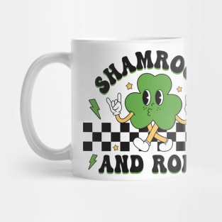 Shamrock And Roll Funny St Patricks Day Boys Girls Mug